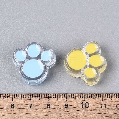 Transparent Acrylic Beads ACRC-T013-07-1