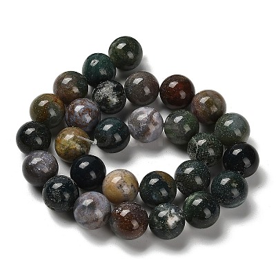 Natural Indian Agate Beads Strands G-G175-A06-01-1