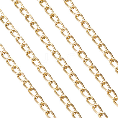 Aluminium Curb Chains X-CHA-T001-31G-1