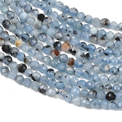 Natural Devil Blue Aquamarine Beads Strands GG-CBAF158-D01-04-1