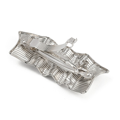 Alloy with Iron Clip Hair Barrettes PHAR-G014-05A-P-1
