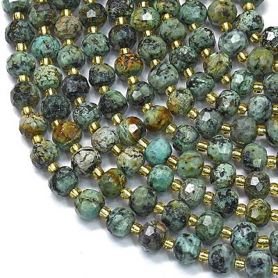 Natural African Turquoise Beads Strands G-K389-E46-01-1