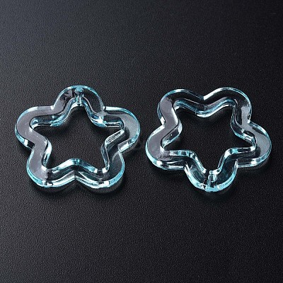 Transparent Acrylic Beads MACR-S373-24-B08-1