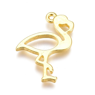 Alloy Open Back Bezel Pendants PALLOY-P182-21G-1