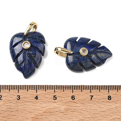 Dyed Natural Lapis Lazuli Pendants GG-CBA105B-01L-G-1