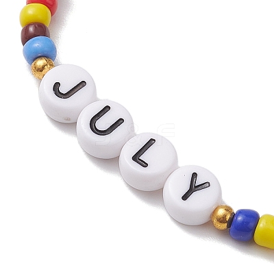 12Pcs 12 Styles Glass Seed Beads Stretch Bracelet Sets BJEW-MZ00097-1