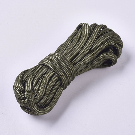 7 Strand Core Polyester Cords Rope OCOR-WH0052-31M-1