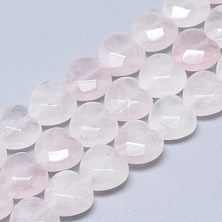 Natural Rose Quartz Beads Strands X-G-S357-E01-07-1