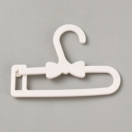 Plastic Doll Clothes Hangers DOLL-WH0004-04-1