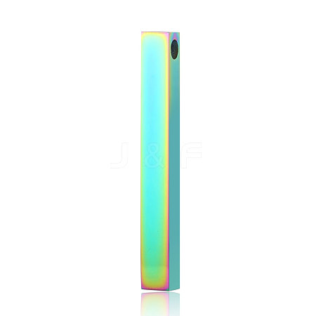 Ion Plating(IP) 304 Stainless Steel Pendants STAS-I311-01C-RC-1