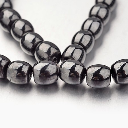 Non-magnetic Synthetic Hematite Bead Strands G-F300-43-09-1