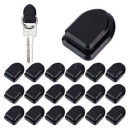 Resin Car Mini Hooks AJEW-WH0299-41-1