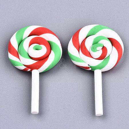 Handmade Polymer Clay Beads X-CLAY-T016-81A-1