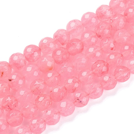 Natural Malaysia Jade Beads Strands G-K288-6mm-14-1