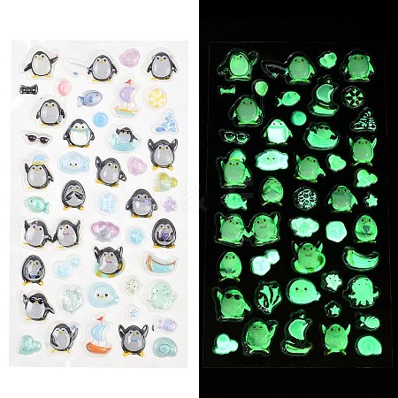 Epoxy Resin 3D Puffy Stickers DIY-G122-01C-1