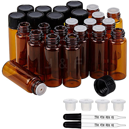 Glass Essential Oil Empty Perfume Bottle Sets DIY-BC0010-89-1