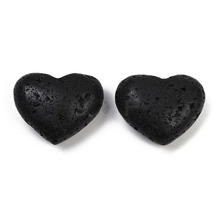 Heart Natural Lava Rock Palm Stones G-C186-02C-1