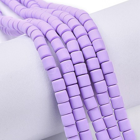 Polymer Clay Bead Strands X-CLAY-T001-C15-1