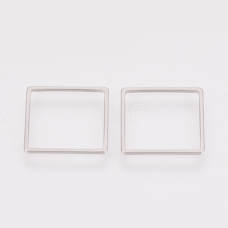 Anti-Tarnish 304 Stainless Steel Linking Ring STAS-S079-10B-1-1