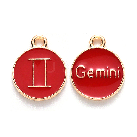 Alloy Enamel Pendants LS-X-ENAM-S124-01B-07I-1
