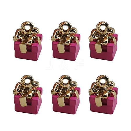 Zinc Alloy Enamel Jewelry Pendant Accessories ENAM-TAC0007-06F-1