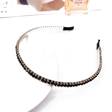 Rhinestone Hair Bands PW-WG6DE20-06-1