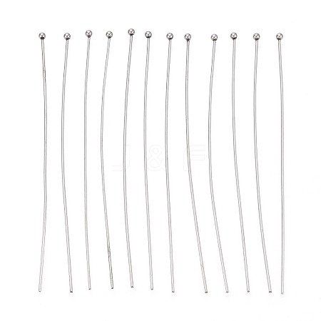 304 Stainless Steel Head Pins STAS-T065-70mm-20P-1