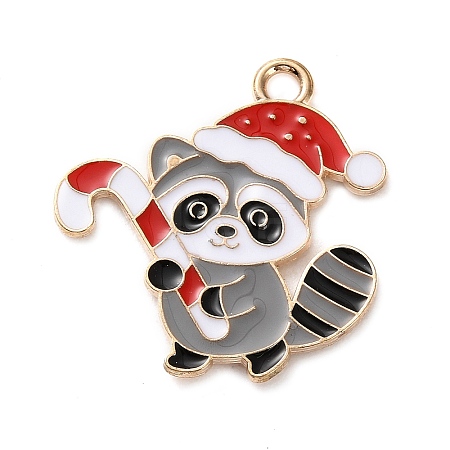 Alloy Enamel Pendants ENAM-B030-02G-12-1