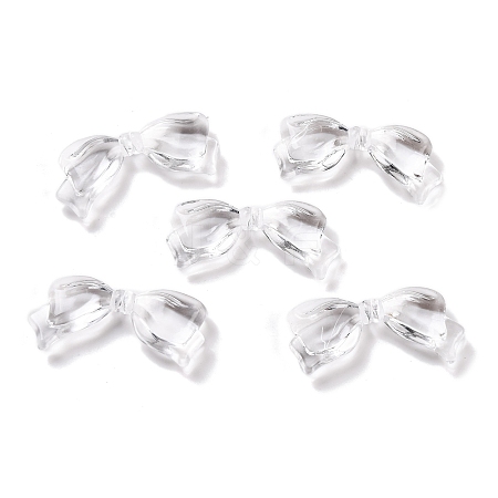 Transparent Acrylic Beads X-OACR-M011-16-1