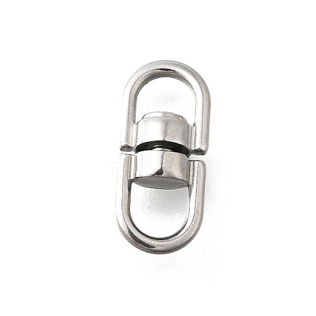 304 Stainless Steel Swivel Clasps STAS-U051-03B-P-1