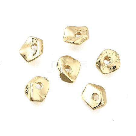 Nuggets Brass Beads KK-S523-12G-1