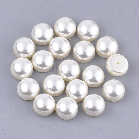 ABS Plastic Imitation Pearl Beads OACR-Q175-12mm-02-1
