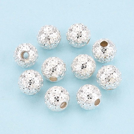 925 Sterling Silver Beads STER-N017-22A-S-1