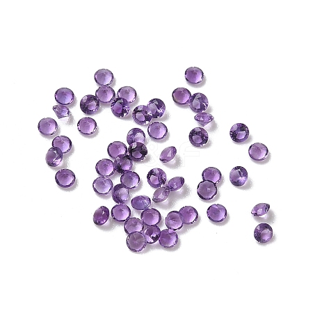 Faceted Natural Amethyst Cabochons G-I295-05C-18A-05-1