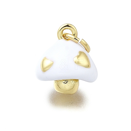 Brass Enamel Charms KK-K400-29G-01-1