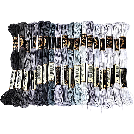 Polyester Embroidery Threads OCOR-WH20074-13B-01C-1