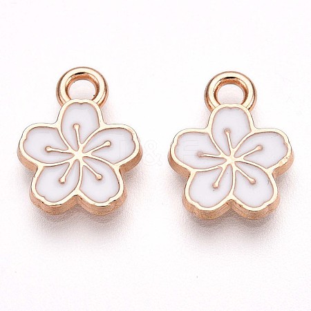 Alloy Enamel Charms ENAM-T022-07B-1