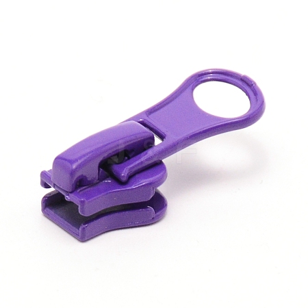 Zinc Alloy Replacement Zipper Sliders FIND-WH0092-11D-1