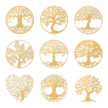 Nickel Decoration Stickers DIY-WH0450-006-1