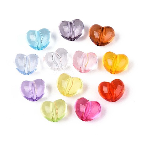 Transparent Acrylic Beads X-TACR-T030-04M-1