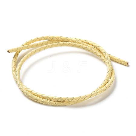 Braided Leather Cord VL3mm-25-1