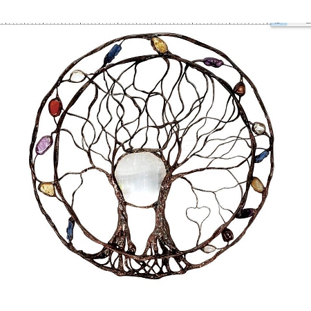 Iron Tree of Life Pendant Decorations TREE-PW0004-06A-02-1