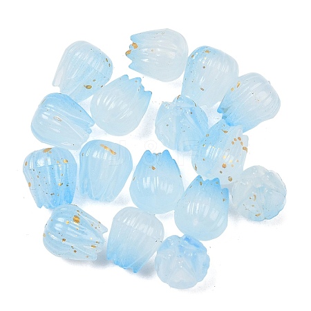 Opaque Acrylic Beads OACR-G054-04I-1