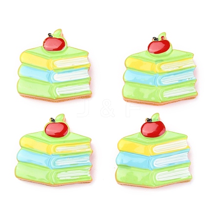Opaque Resin Cabochons LS-CRES-B002-21-1
