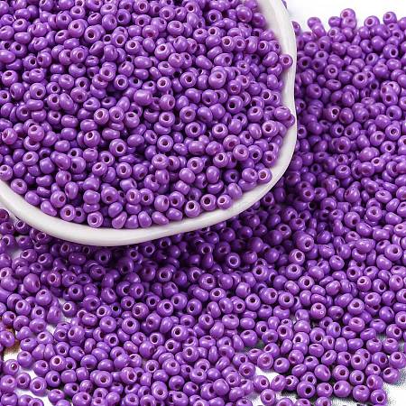 8/0 Baking Paint Glass Seed Beads X1-SEED-M012-02A-40-1