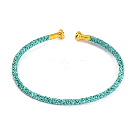 Braided Carbon Steel Wire Bracelet Making MAK-A017-B43-1