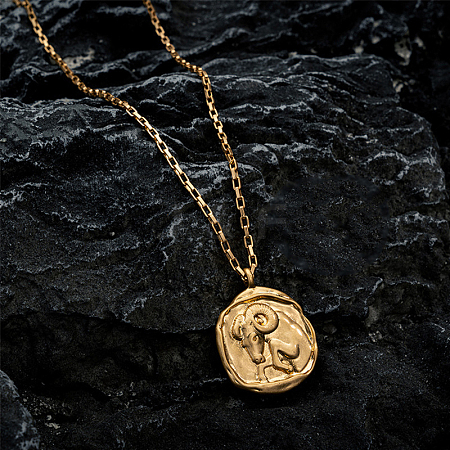 Stainless Steel Cable Chain Necklace WG93556-01-1