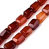 Natural Red Agate Beads Strands G-N342-148A-1