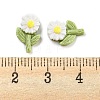 Luminous Opaque Epoxy Resin Decoden Cabochons CRES-M032-02E-4