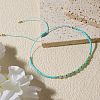 Natural Amazonite Beads Braided Bead Bracelets LS-KZ2587-3-2